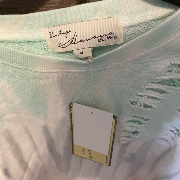 Nwt Vintage Havana Crewneck sweatshirt size Medium - Picture 3 of 3